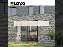 درب های دو لایه ای و آکاردونی آلومینیومی مقاوم در برابر طوفان